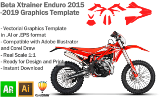 Beta Xtrainer Enduro All Models 2015 2016 2017 2018 2019 Graphics Template