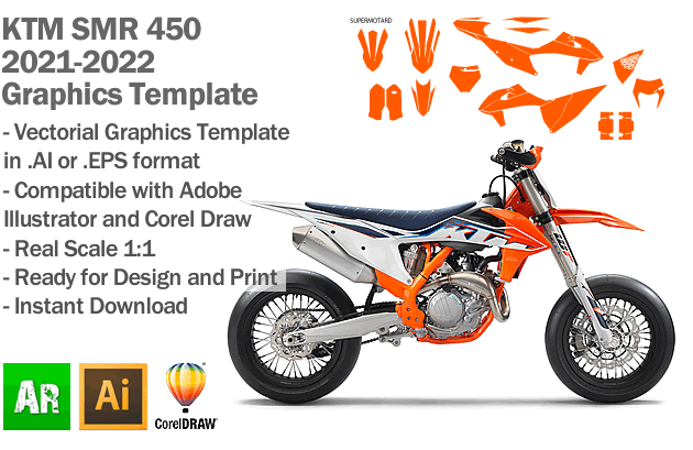 KTM SMR 450 Supermotard 2021 2022