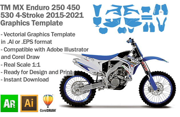 GRAFICAS YAMAHA 4T ENDURO/MOTOCROSS