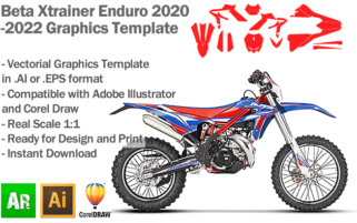 Beta Xtrainer Enduro All Models 2020 2021 2022 Graphics Template